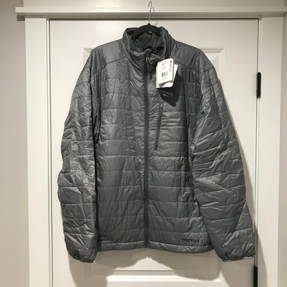 NWT Marmot Calen Puffer Jacket - Steel Gray - Men's Size XXL - New with Tags!